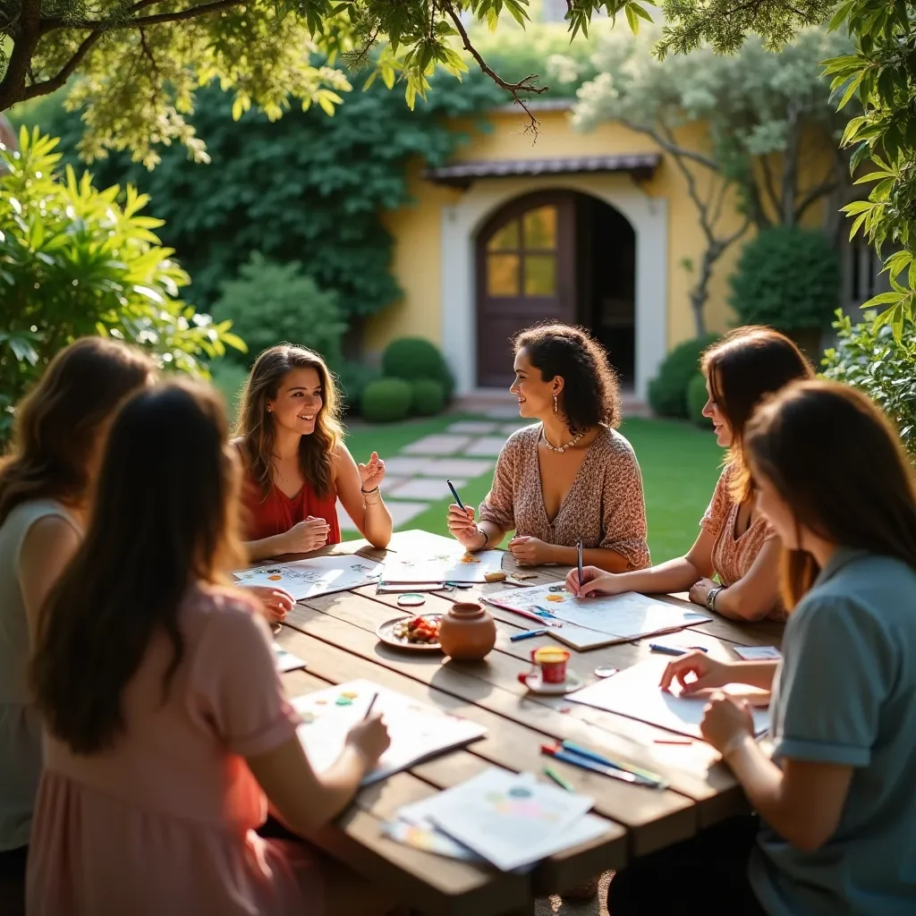 Professional team collaboration